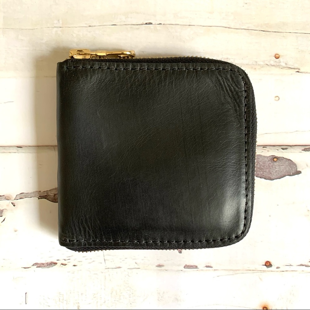Parker Clay Black Leather Wallet